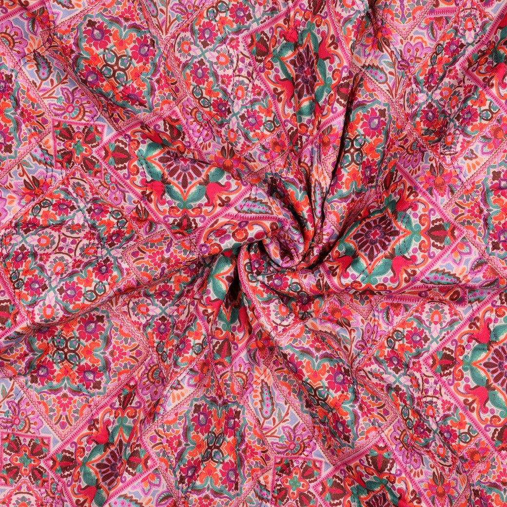 MATELASSE IMPRIME Rose