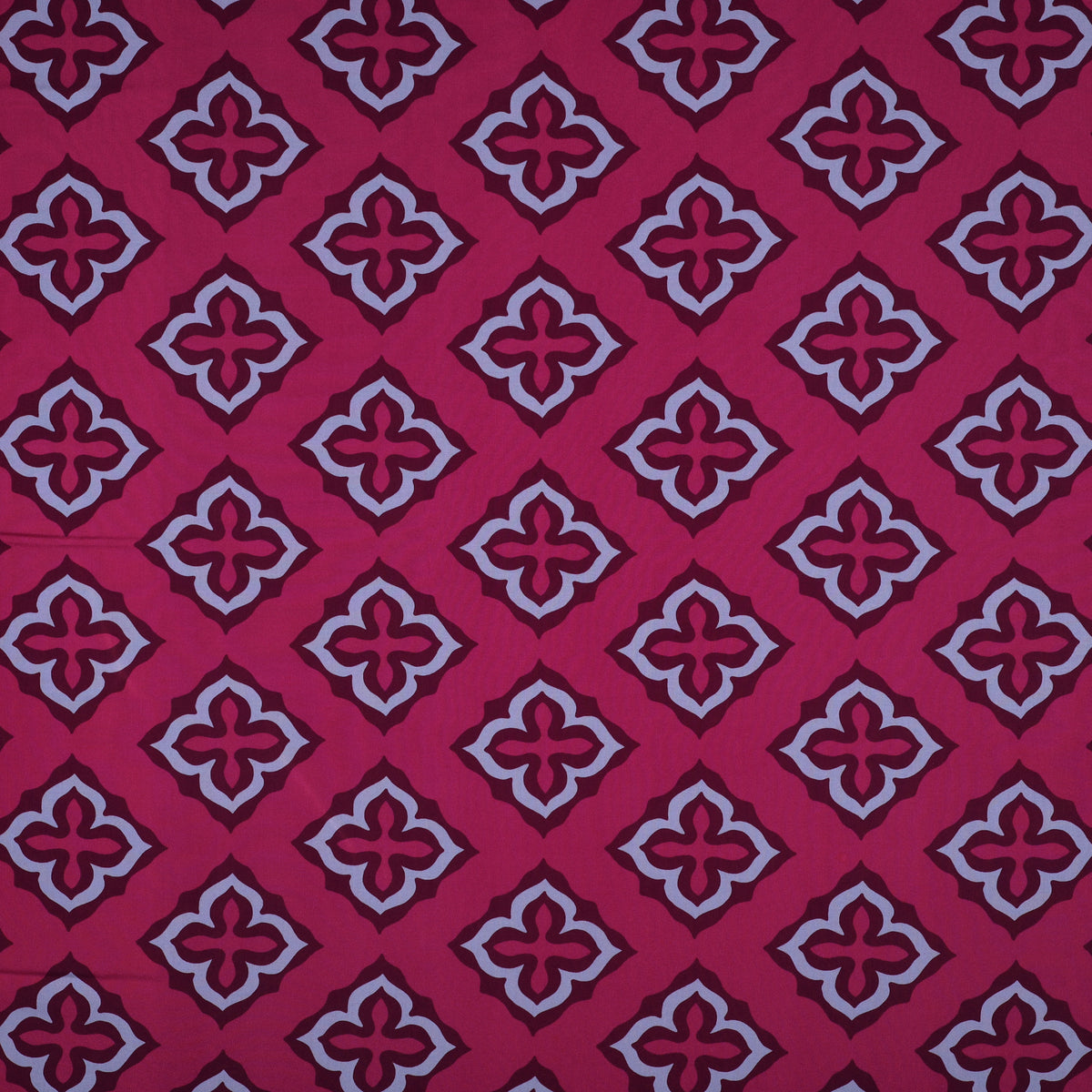 VISCOSE TWILL IMPRIMEE graphique Bordeaux