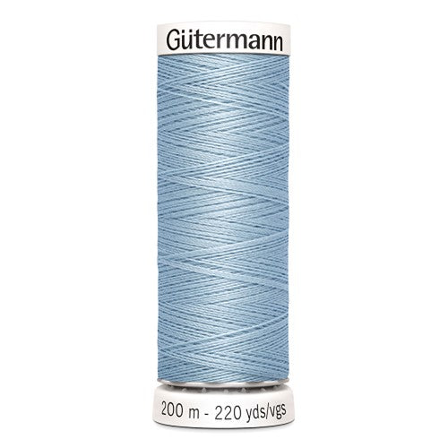 FIL POLYESTER GUTERMANN 200m BLEU CIEL-075