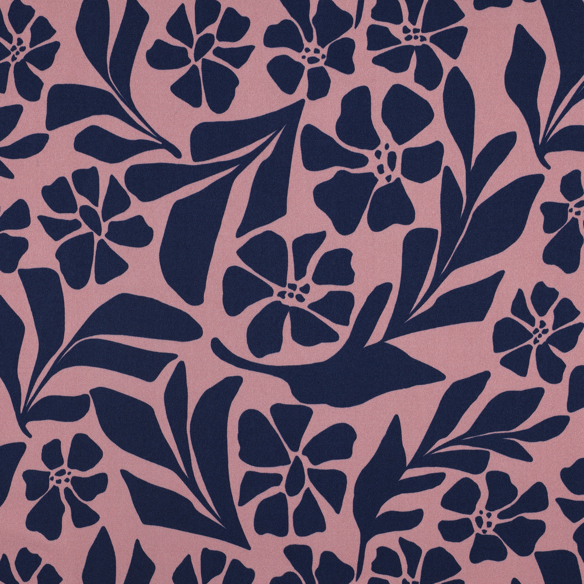 VISCOSE STRETCH IMPRIMEE Bleu et Rose