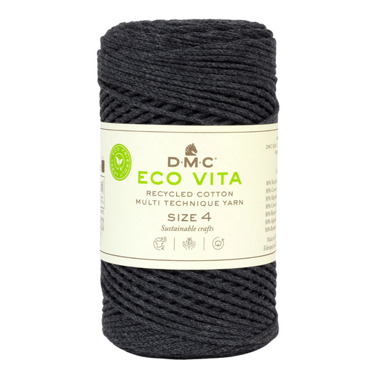 COTON RECYCLE ECO VITA 4 DMC Bleu nuit-77