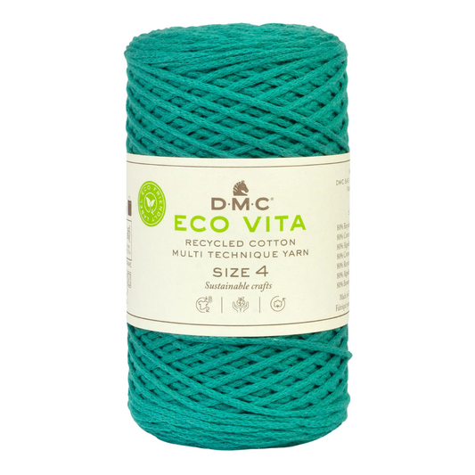 COTON RECYCLE ECO VITA 4 DMC Bleu-89