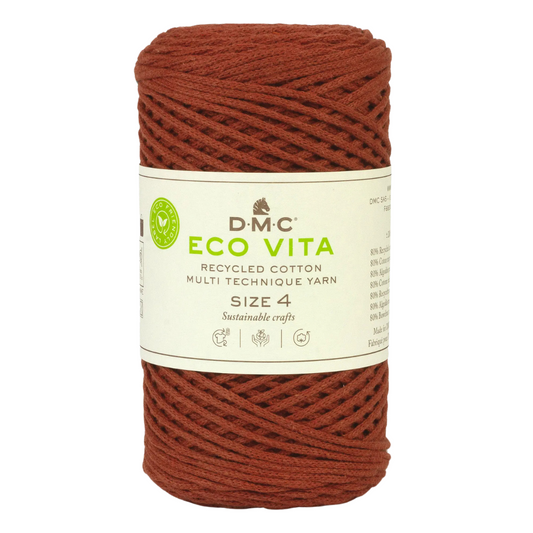 COTON RECYCLE ECO VITA 4 DMC Terracotta-105