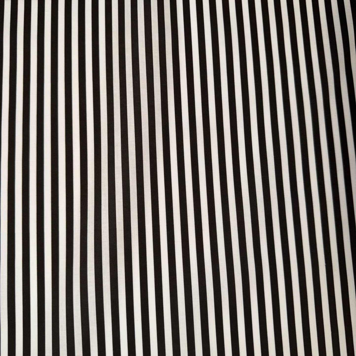 COTON MOTIF Rayures Noires