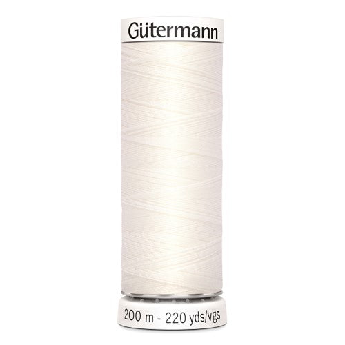 FIL POLYESTER GUTERMANN 200m ECRU-111