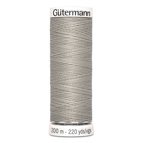 FIL POLYESTER GUTERMANN 200m GRIS-118