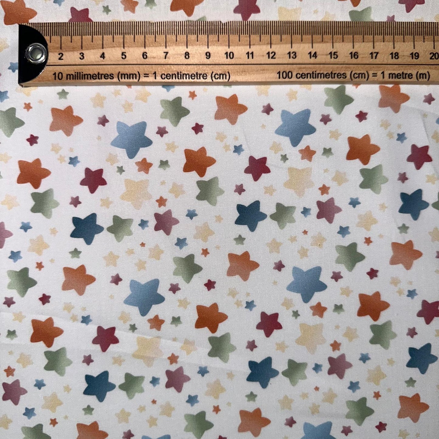 COTON IMPRIME Enfant Etoiles