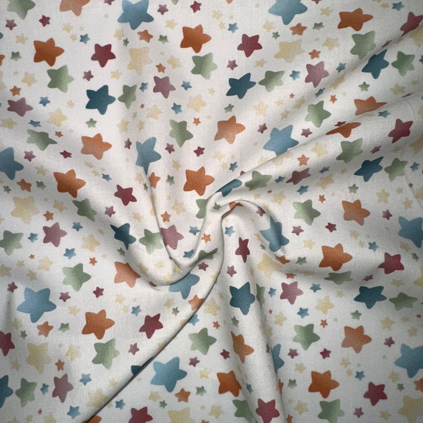 COTON IMPRIME Enfant Etoiles