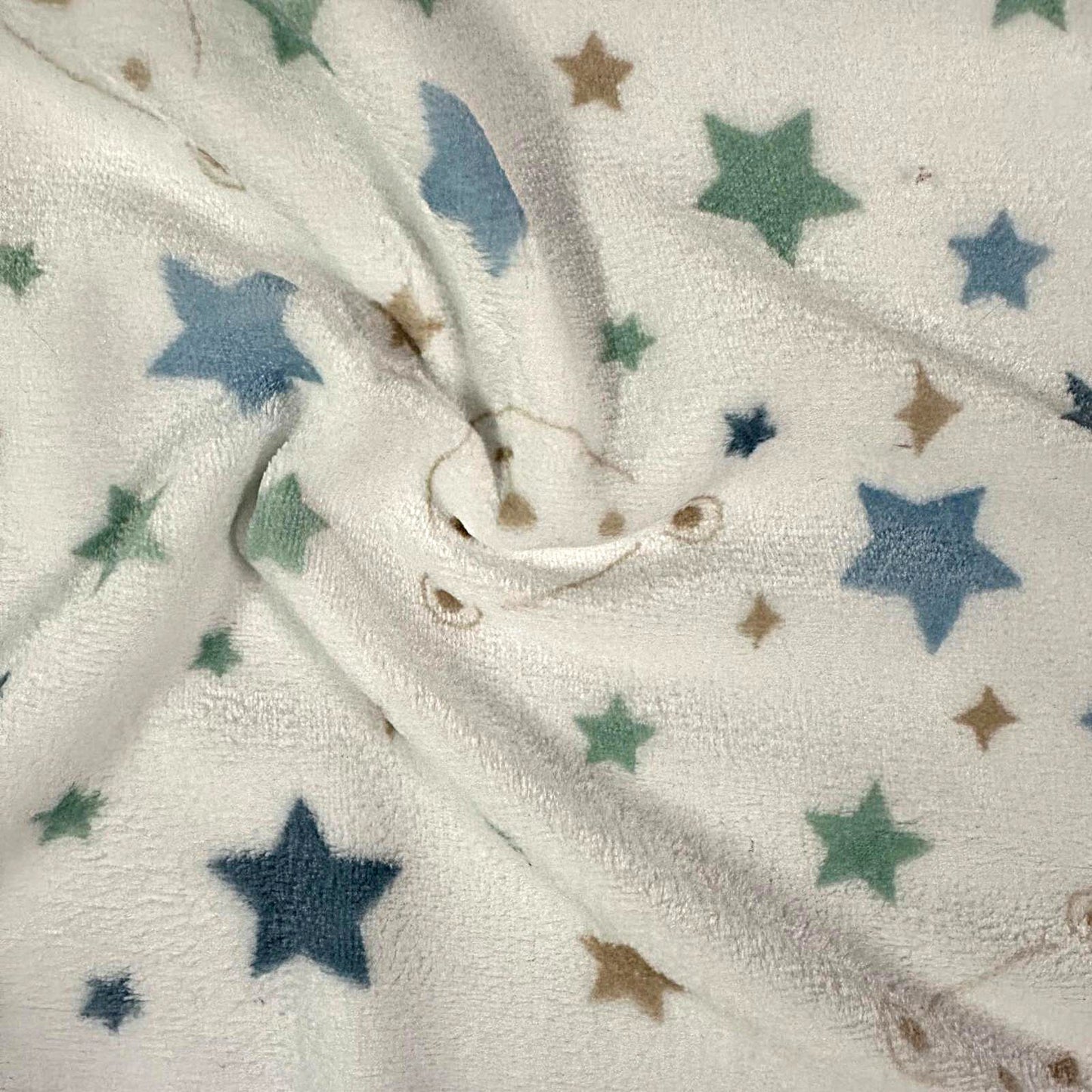 DOUDOU IMPRIME Petites Etoiles et Nounours