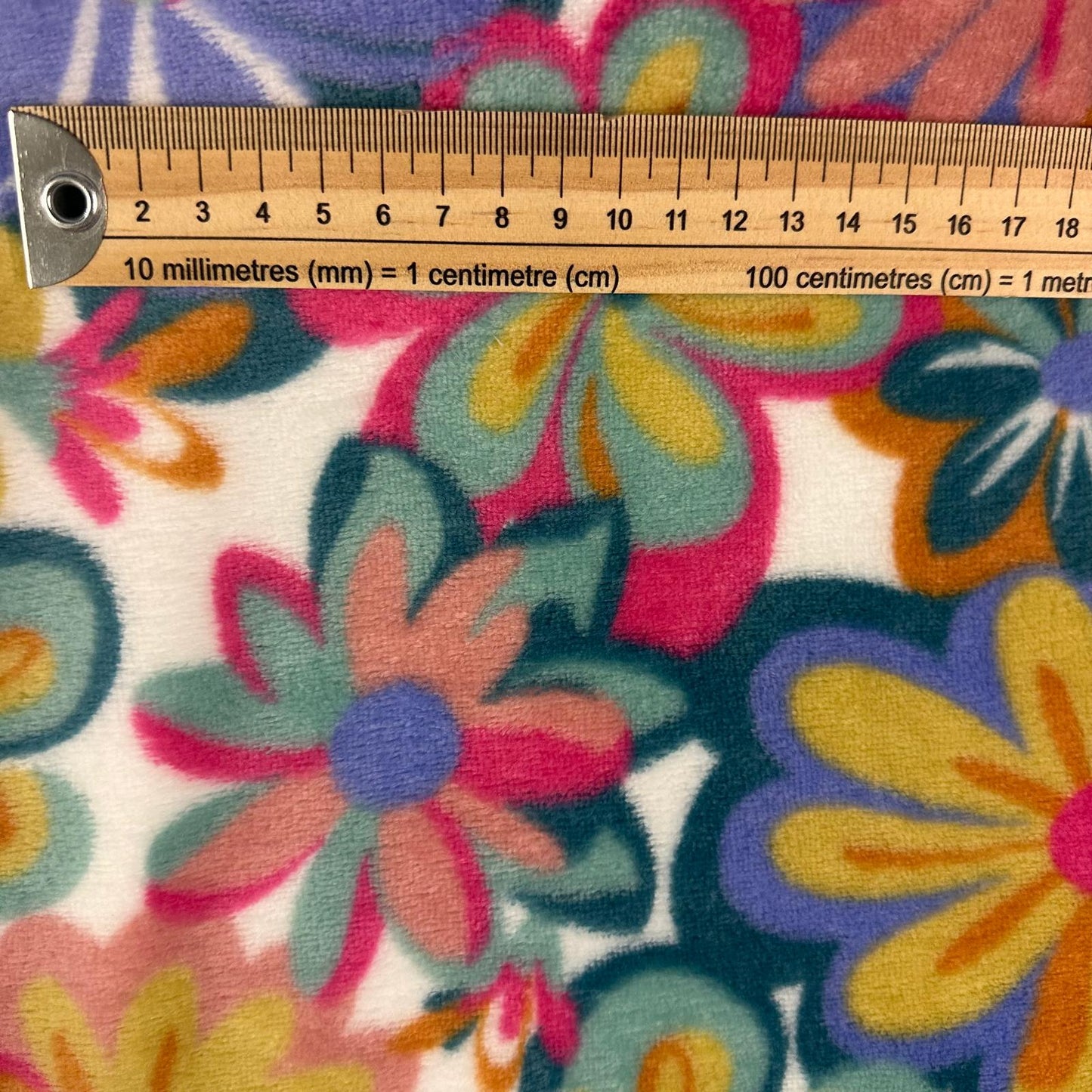 DOUDOU IMPRIME Fleurs Vintage