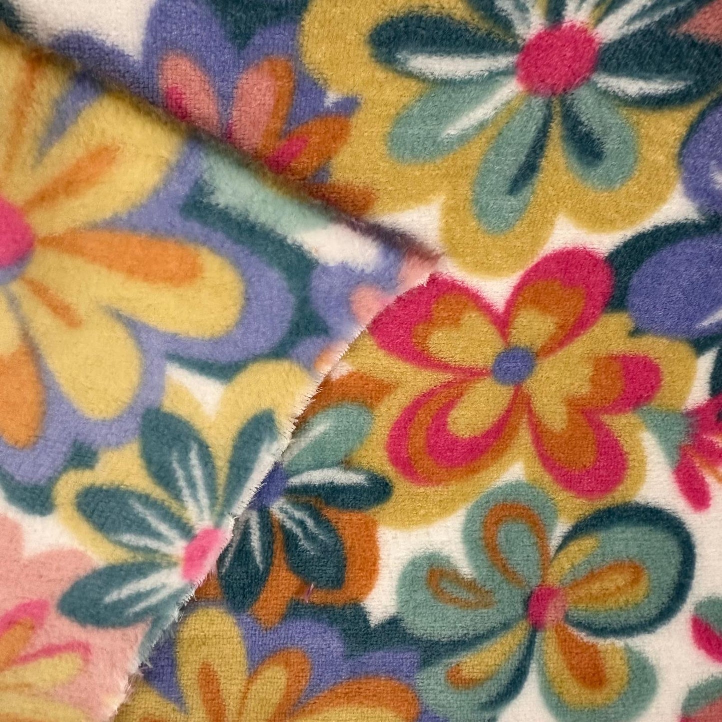 DOUDOU IMPRIME Fleurs Vintage