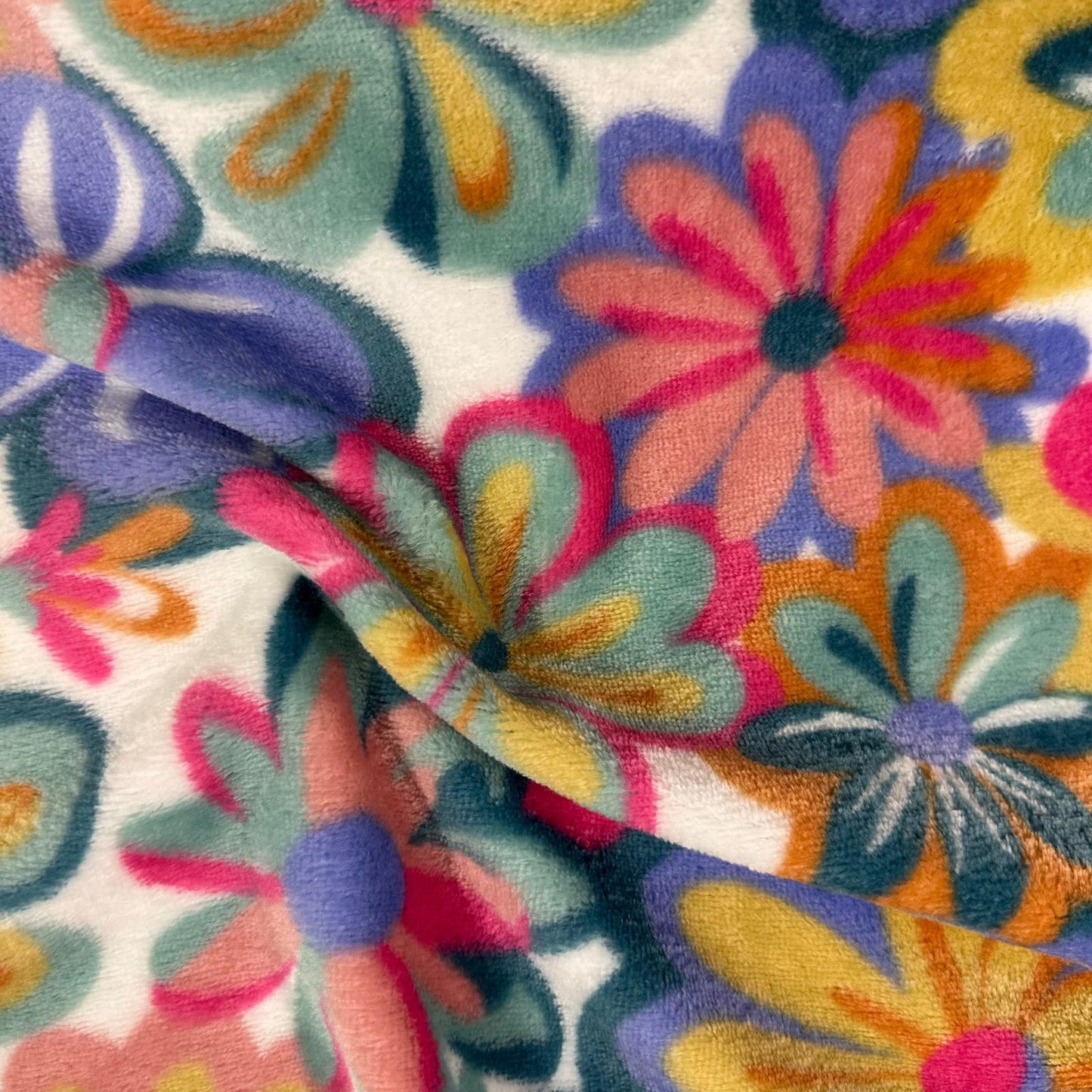 DOUDOU IMPRIME Fleurs Vintage