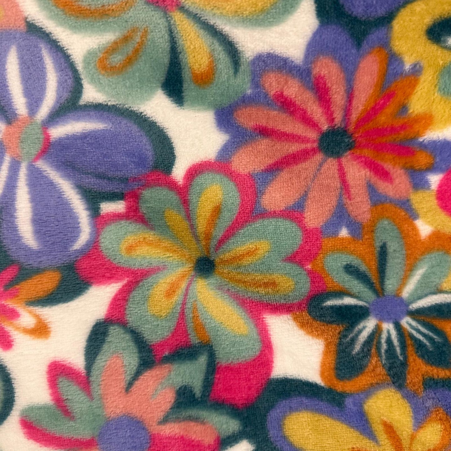 DOUDOU IMPRIME Fleurs Vintage