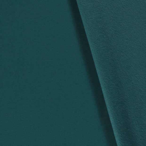 SWEAT GRATTE bleu canard