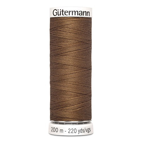 FIL POLYESTER GUTERMANN 200m MARRON-124