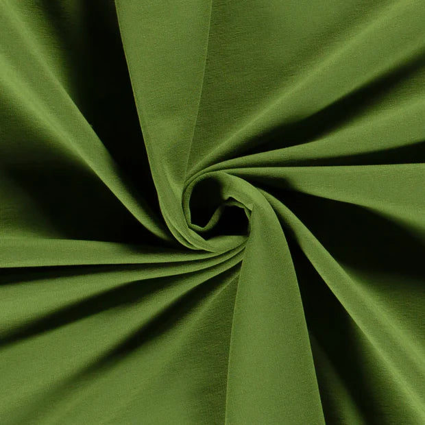 FRENCH TERRY UNI Vert olive