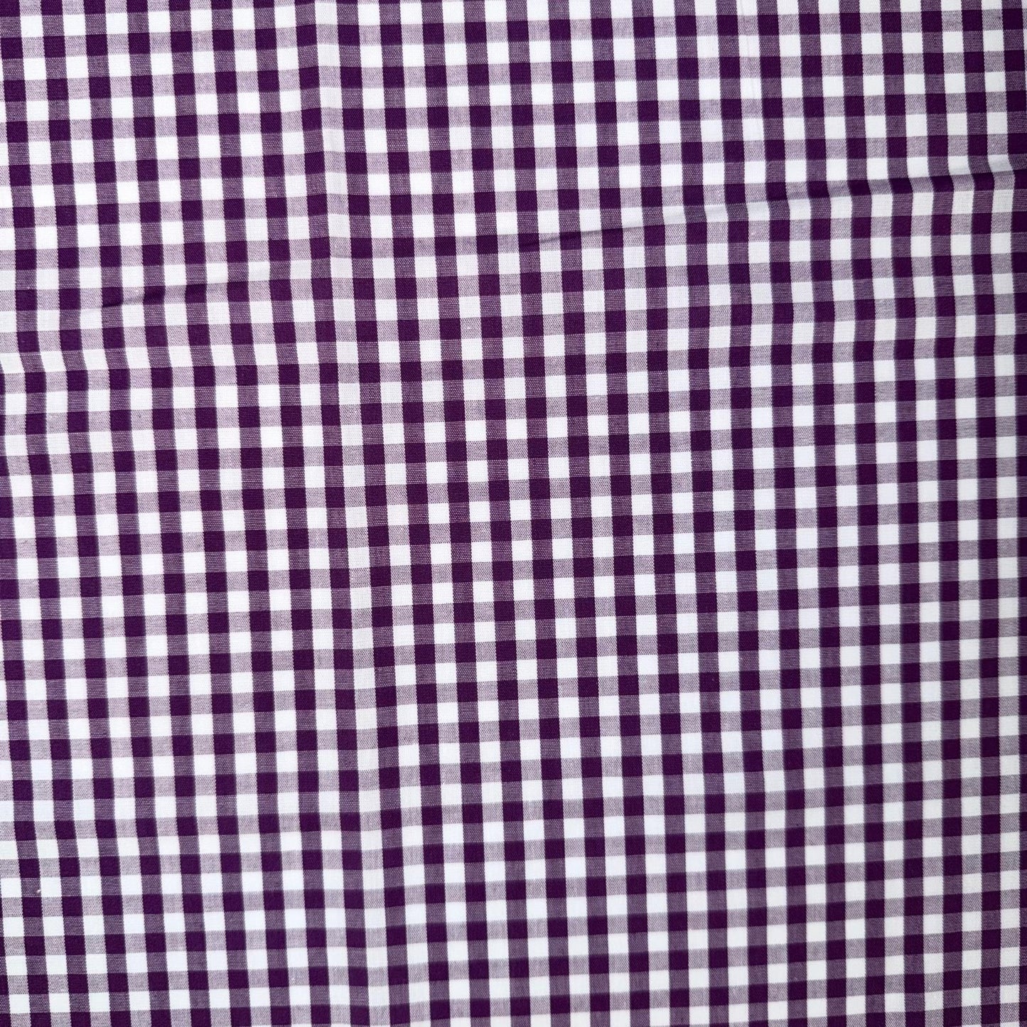COTON IMPRIME Vichy Violet
