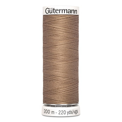 FIL POLYESTER GUTERMANN 200m marron clair-139