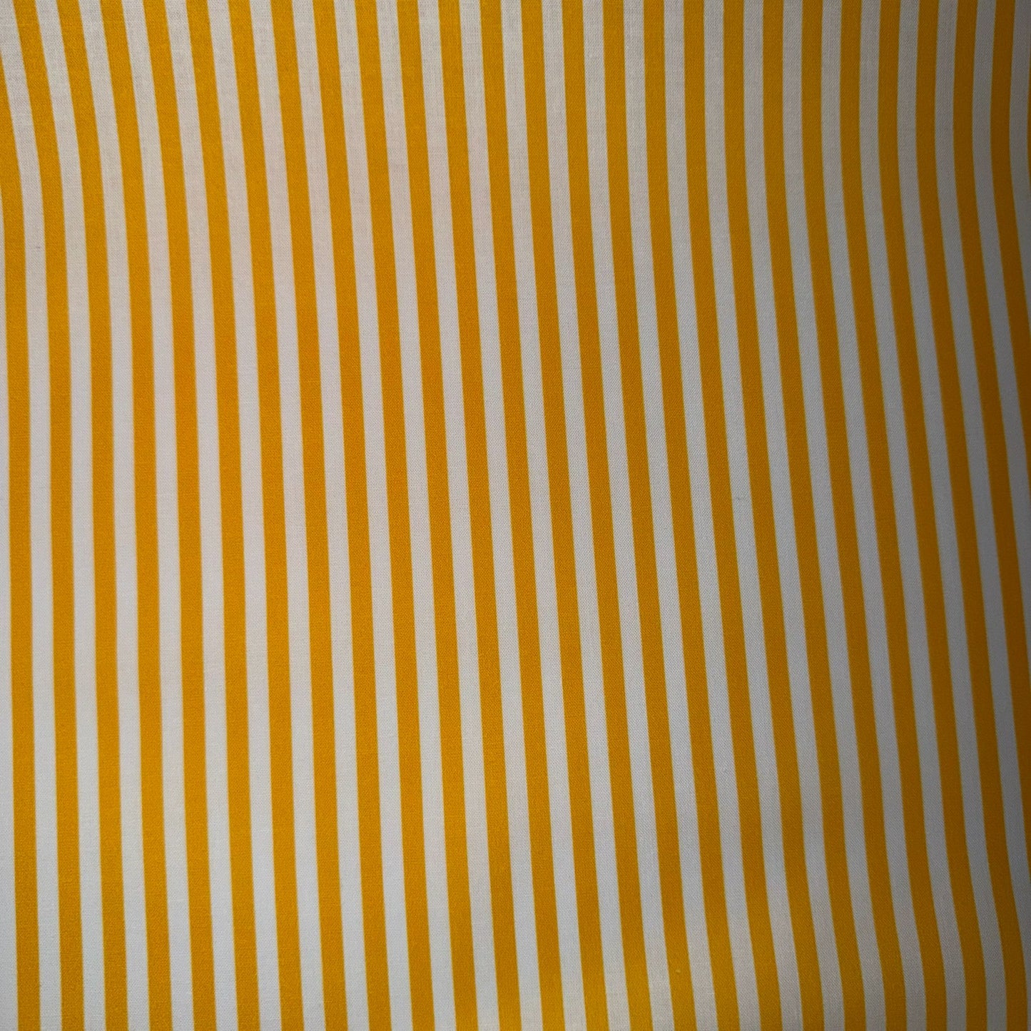 COTON MOTIF Rayures Jaunes
