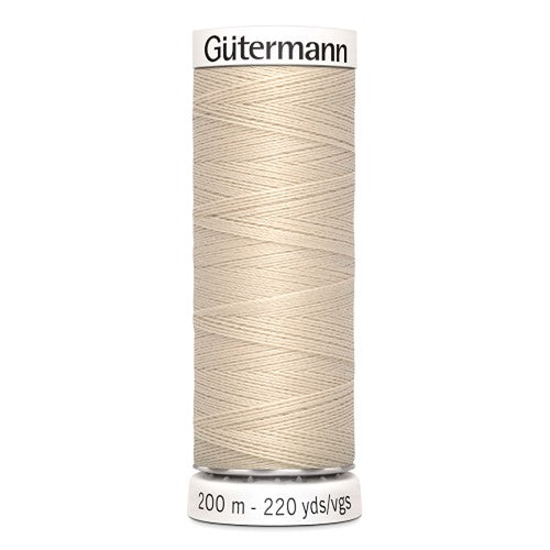 FIL POLYESTER GUTERMANN 200m écru-169