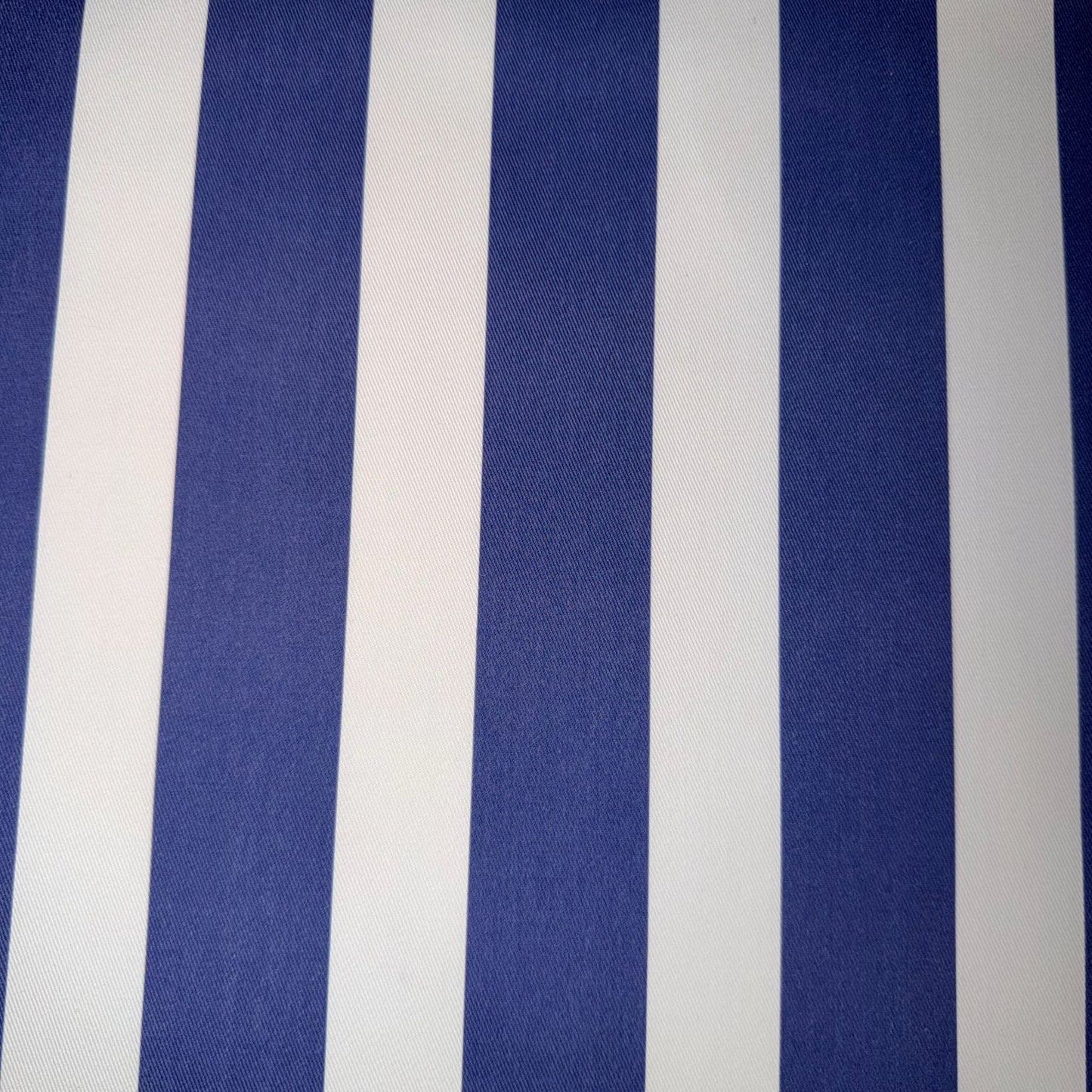 TOILE DECO IMPRIME Rayures bleues Marines