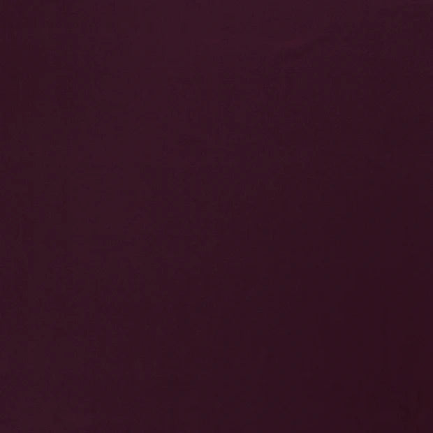 JERSEY DE COTON UNI prune