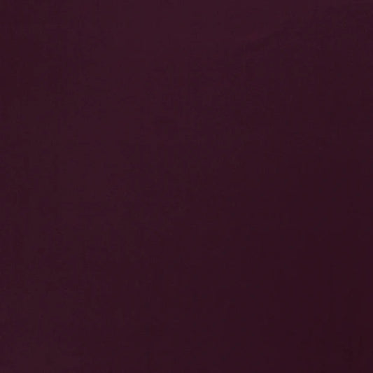 JERSEY DE COTON UNI prune