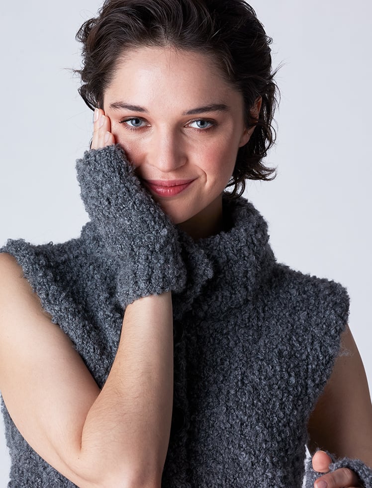 LAINE TOUDOUX Gris-13