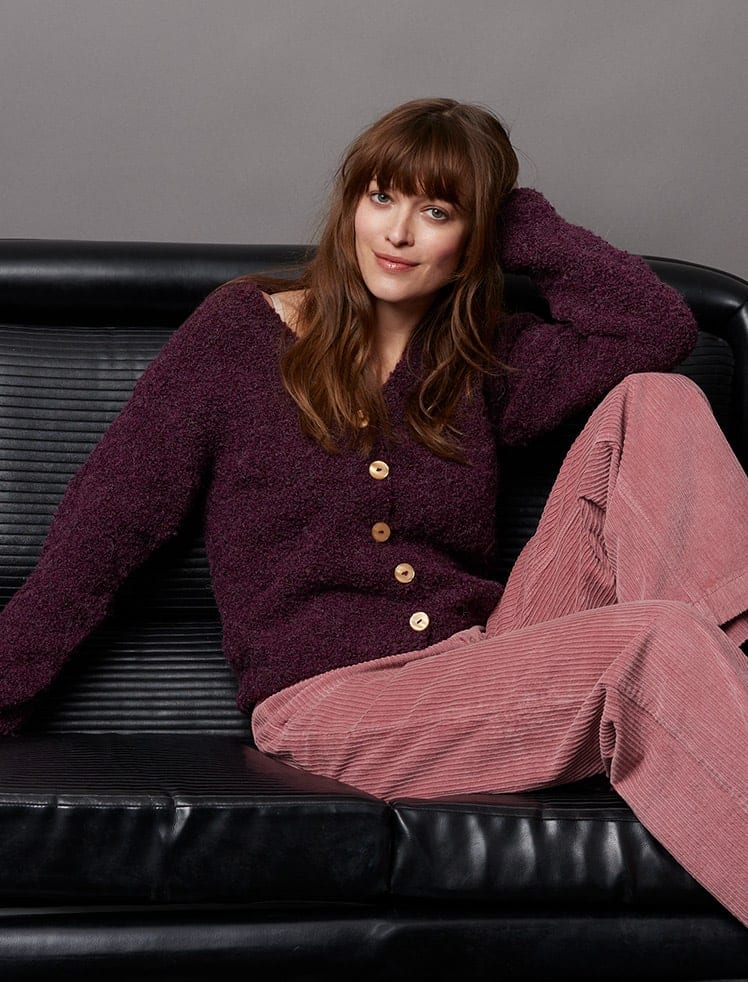 LAINE TOUDOUX Aubergine-91