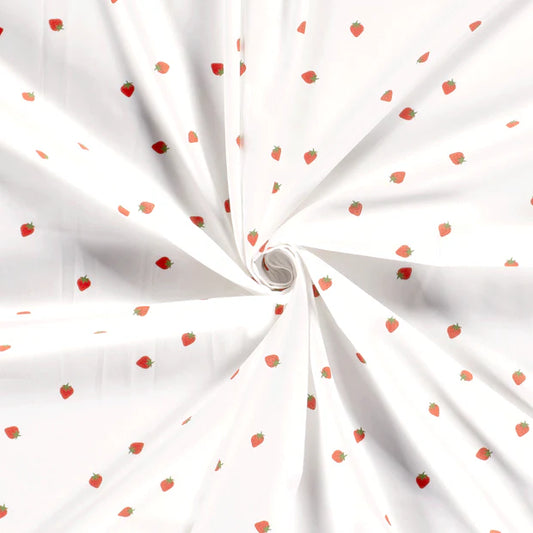 COTON IMPRIME Fraise