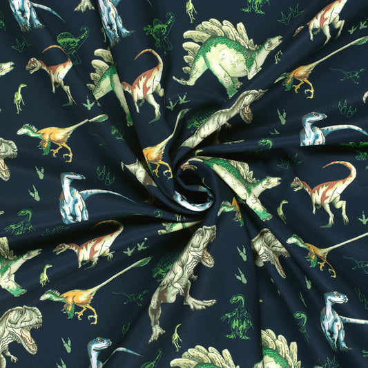 SOFTSHELL IMPERMEABLE IMPRIME Dinosaure fond Marine