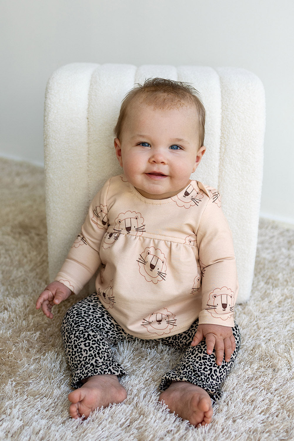 JERSEY DE COTON IMPRIME Leopard