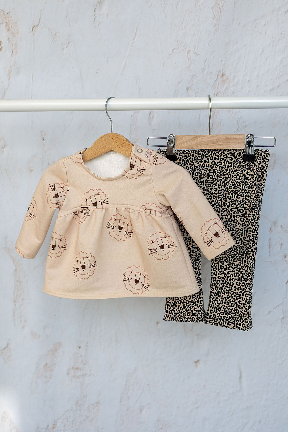 JERSEY DE COTON IMPRIME Leopard