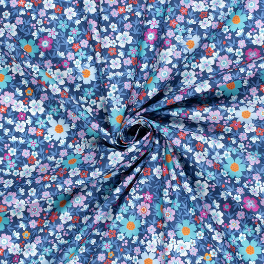 COTON IMPRIME fleurs