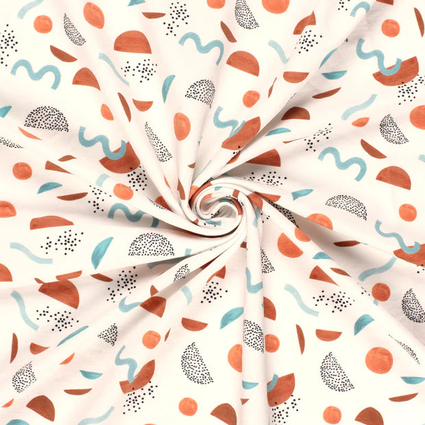 SWEAT FRENCH TERRY IMPRIME Abstrait