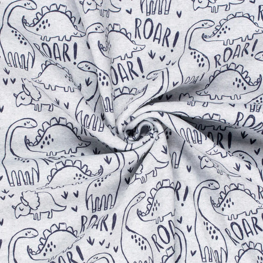 SWEAT GRATTE IMPRIME Dinosaures