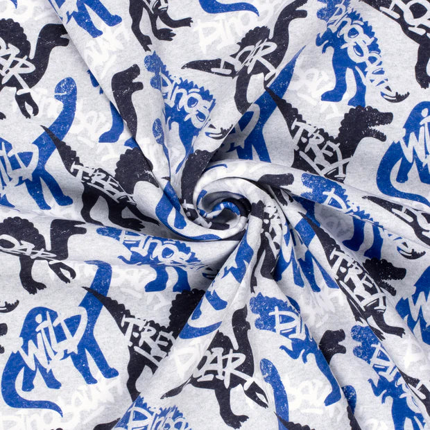 SWEAT GRATTE IMPRIME Dinosaures