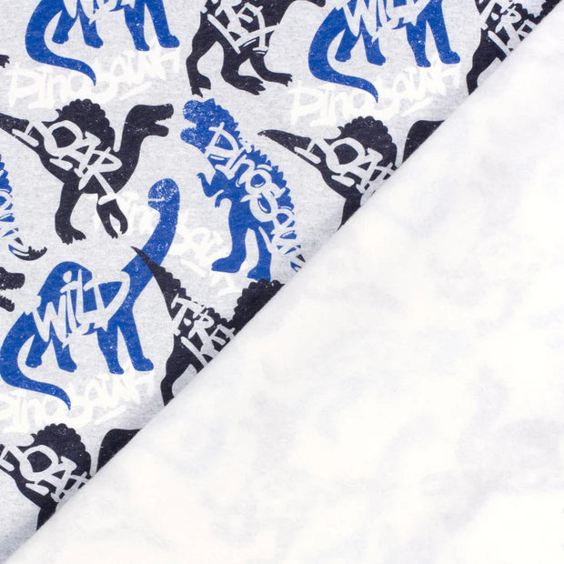 SWEAT GRATTE IMPRIME Dinosaures