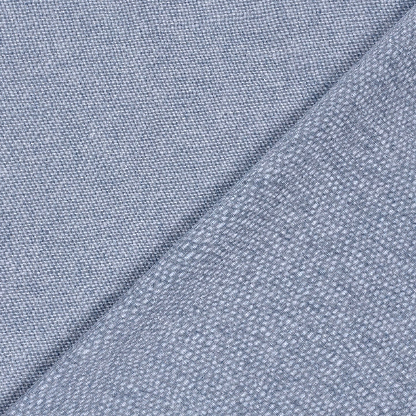 LIN COTON Chambray Bleu Jean