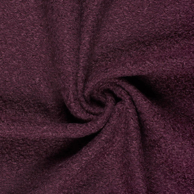 BOUCLETTE UNI Aubergine