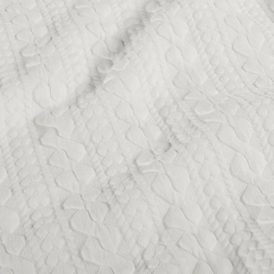 SWEAT TORSADES UNI Ecru