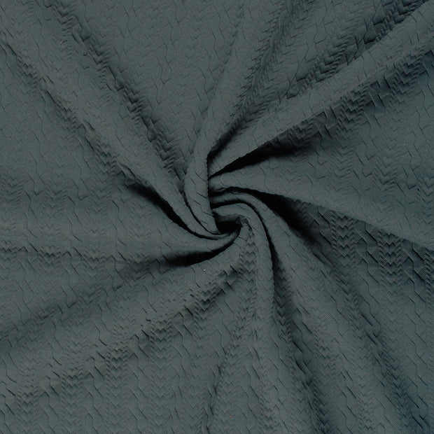 SWEAT TORSADES UNI Bleu gris