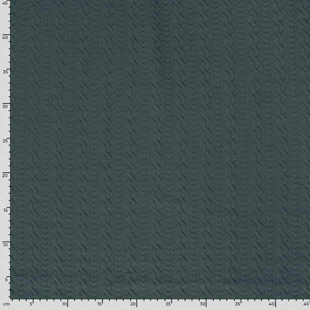 SWEAT TORSADES UNI Bleu gris