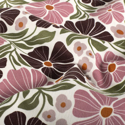 VELOURS MILLERAIES Imprimé Fleurs