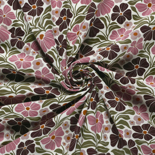 VELOURS MILLERAIES Imprimé Fleurs