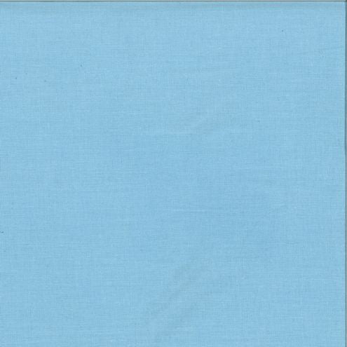COTON UNI Bleu layette