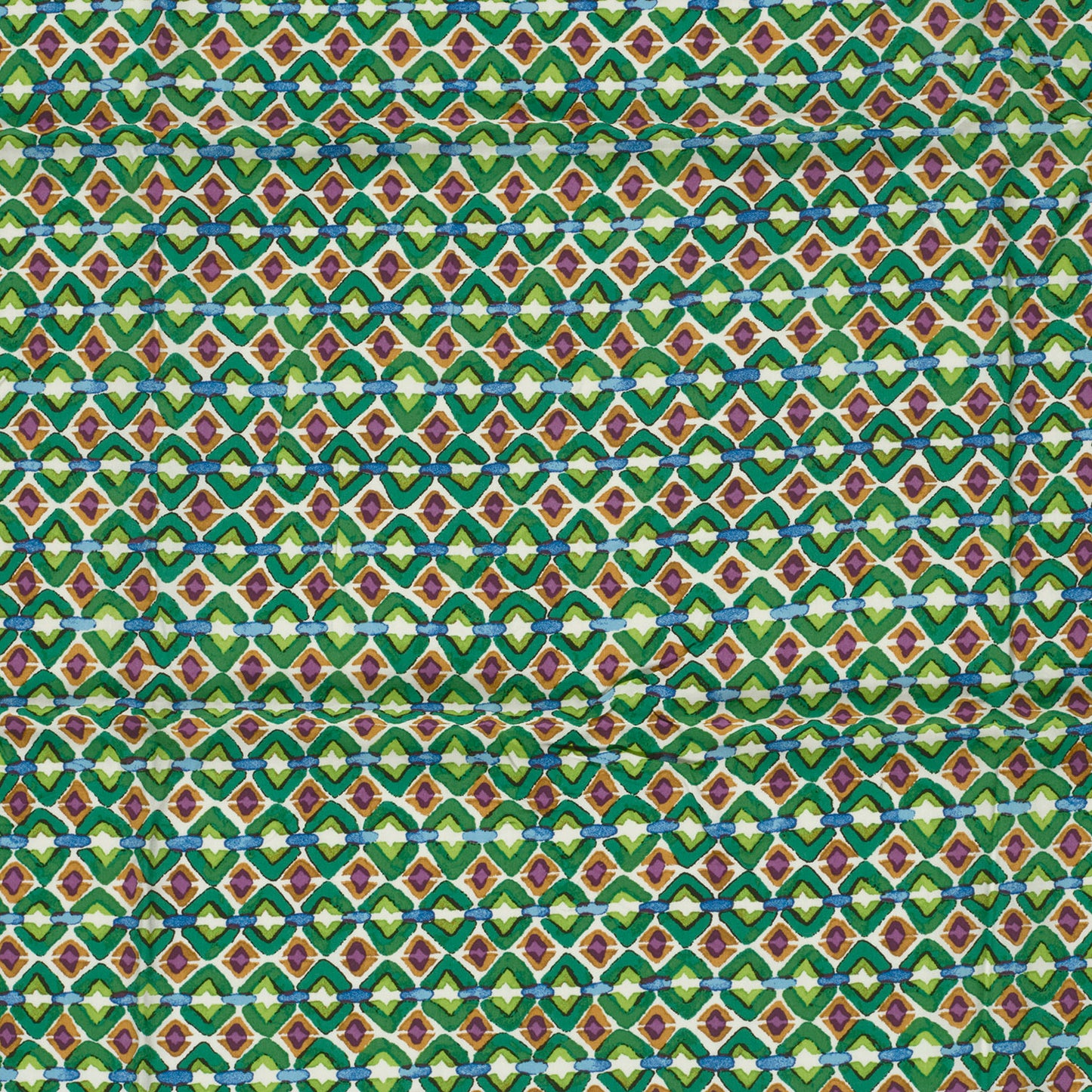 VISCOSE IMPRIMEE Motifs Abstraits Vert