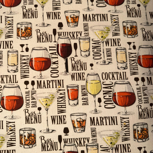 TOILE DECO IMPRIME Apéro