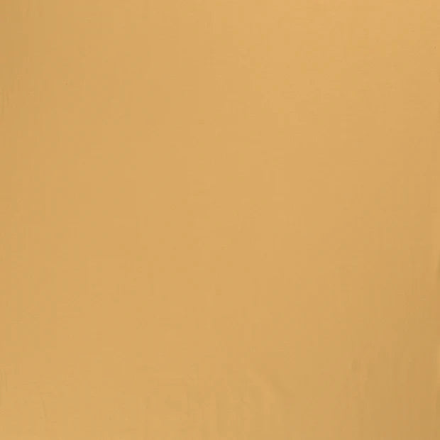 JERSEY DE COTON UNI jaune moutarde