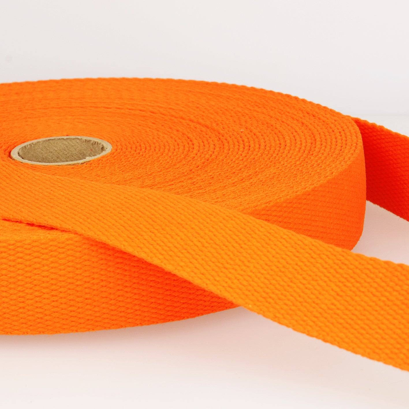 SANGLE COTON Orange-25mm